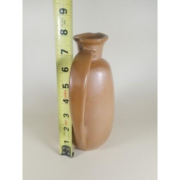 Frankoma Stoneware Pottery 8" Tall Pitcher 835 Brown - Picture 16 of 16